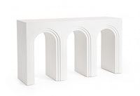 Consolle MDF Impiallacciato Bianco Moderna da Interno - ROAM