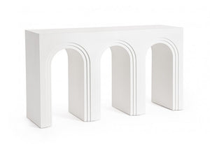 Consolle MDF Impiallacciato Bianco Moderna da Interno - ROAM