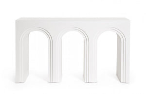 Consolle MDF Impiallacciato Bianco Moderna da Interno - ROAM