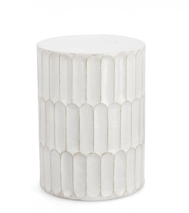 Tavolino Bianco Moderno da Interno 40.5 cm - ROAM