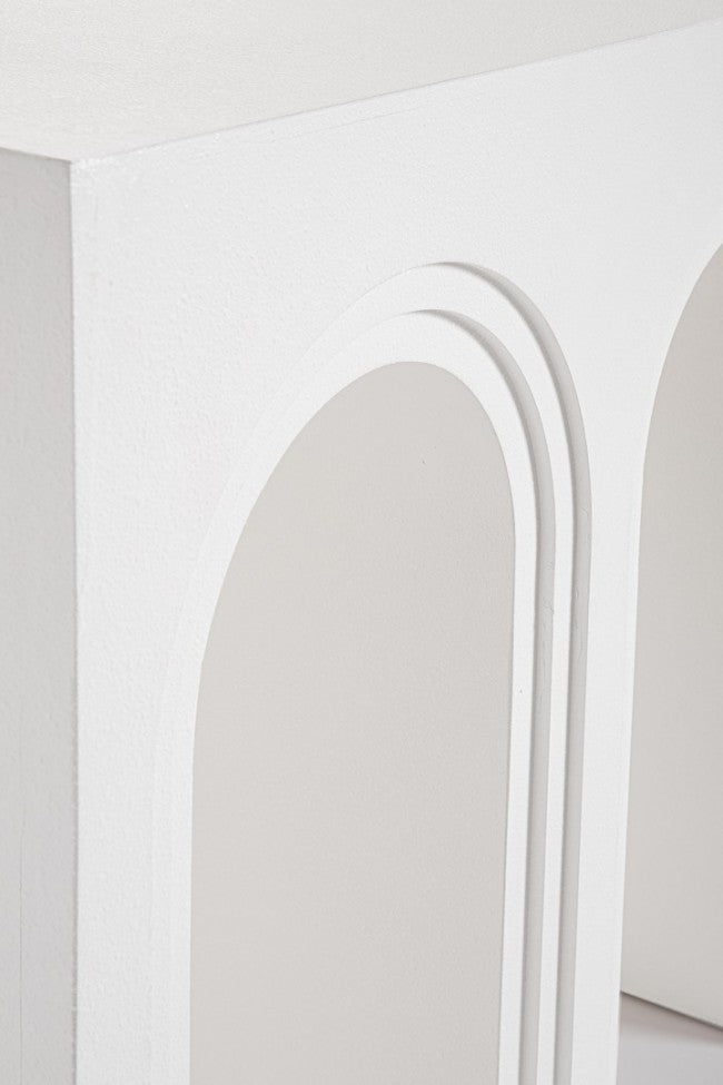 Consolle MDF Impiallacciato Bianco Moderna da Interno - ROAM