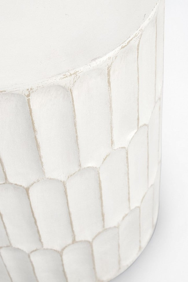 Tavolino Bianco Moderno da Interno 40.5 cm - ROAM