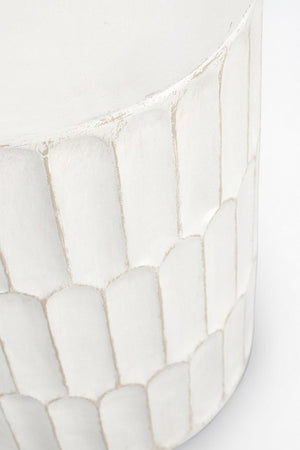 Tavolino Bianco Moderno da Interno 40.5 cm - ROAM