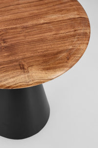 Tavolino Legno Naturale Moderno da Interno 45 cm - HYBRID