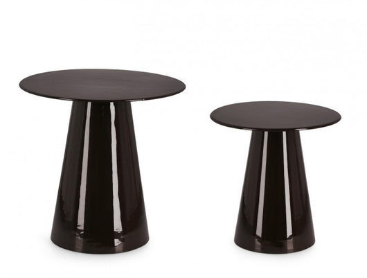 Tavolino Acciaio Nero Moderno da Interno - HYBRID