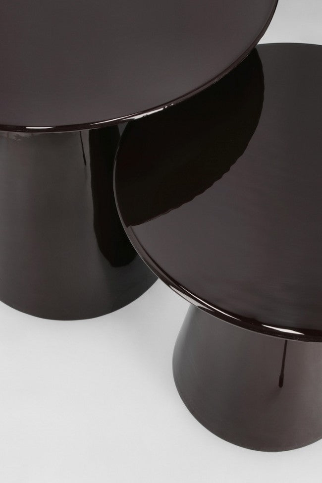 Tavolino Acciaio Nero Moderno da Interno - HYBRID