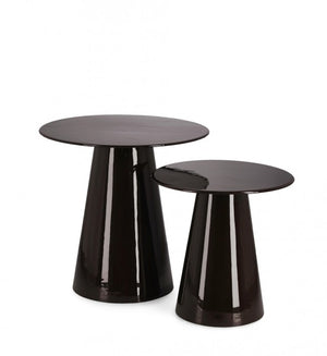 Tavolino Acciaio Nero Moderno da Interno - HYBRID