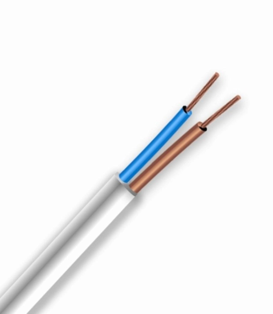 Cavo H05Vv-F 2X1 Mt 40 Bianco - Electraline