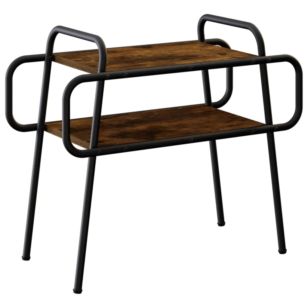 Tavolino da salotto Rovere Fumo 60 x 30 x 51 cm 8007758