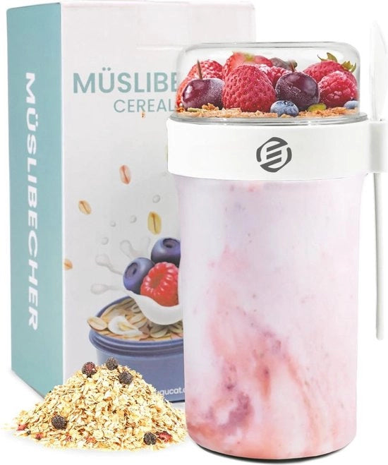Set di Overnight Oats in Bicchieri di Mason per Havermut 

Osserva i dettagli: 
- Set di 4 bicchieri di mason
- Capacità: 250 ml
- Materiale: vetro
- Dimensioni: 8 x 8 cm
- Altezza: 10 cm
