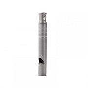 Flauto portatile 120 dB - Flauto in titanio - Chiave portatile leggero - Flauto da allenamento portatile - Portatile - Resistentente allo scudo e corrosione resistente