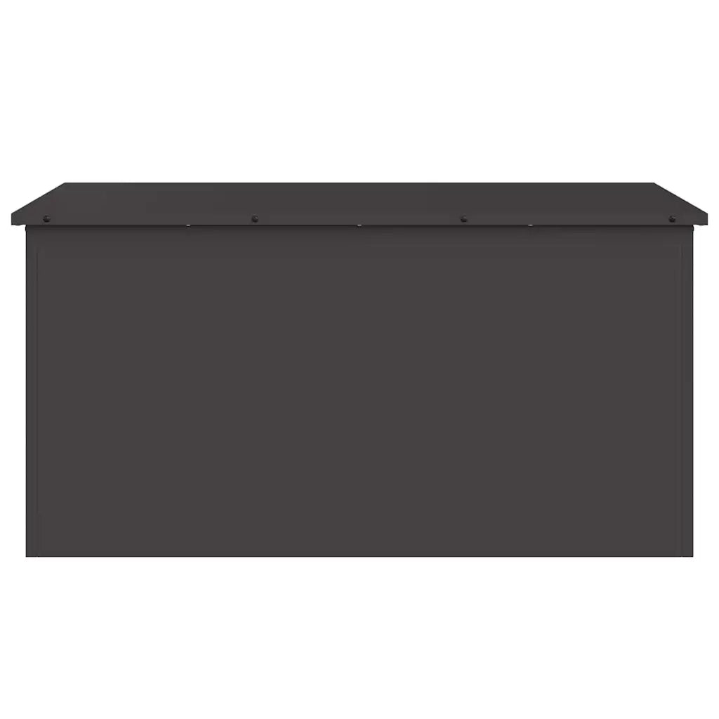 vidaXL Scatola di Stoccaggio Esterno Nero 100 x 50.5 x 50 cm