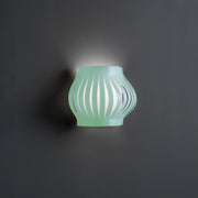 Applique Moderna Helios Polilux ® Verde Pastello 1 Luce E27 H25Cm