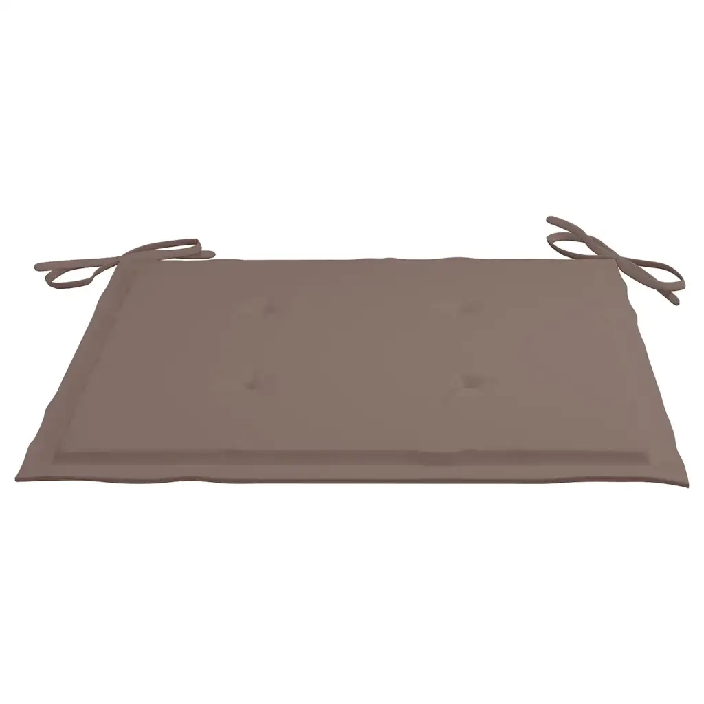 Sedie da Giardino con Cuscini 8 pz in Legno Massello di Teak cod mxl 8687