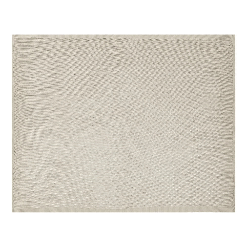 Copriletto in tessuto di cotone beige chiaro 150 x 200 cm Decorativo Biancheria da letto Design classico Camera da letto