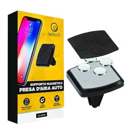 SUPPORTO MAGNETICO PRESA D'ARIA AUTO PER TELEFONO LOSTECH - LOSTECH