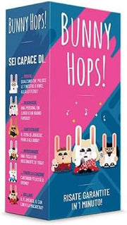 Bunny Hops, Carte da Gioco, Gioco da Tavolo, 4-16 Giocator, 20 min, Edizione in Italiano, Eta 10+