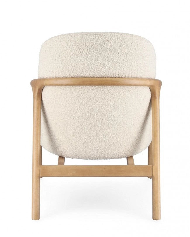 Poltrona 65,5x74,5x82h cm Elaide Pure