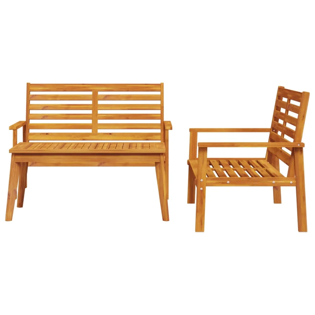 Set da Salotto da Giardino 3 pz in Legno Massello di Acacia 3211797