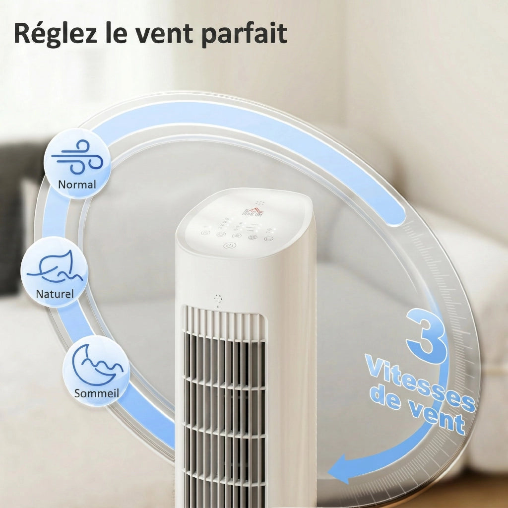 Climatizzatore portatile 3 in 1 ¨C zephmum ¨C Bianco