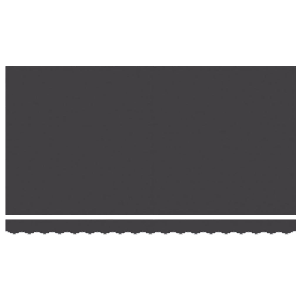 Tessuto di Ricambio per Tenda per Telaio 4x2 m Antracite