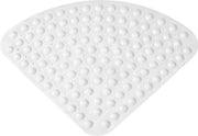 Matte Antislip per Bagno Antibatterico con Zavorre per Doccia o Bagno, Mat Antislip - bianco - 70*70cm