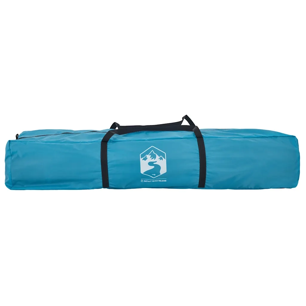 Tenda Familiare Cabina 7 Persone Blu a Rilascio Rapido 4004217