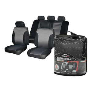 COPRISEDILE GRIGIO E NERO