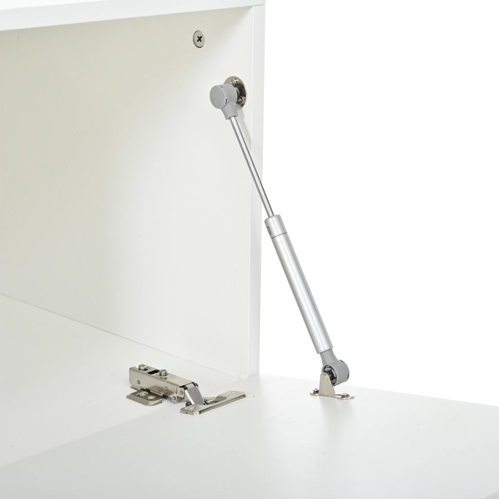 Mobile TV Lowboard con 3 Ante ¨C MINIMAL ¨C Bianco, MDF, 180x40x48 cm