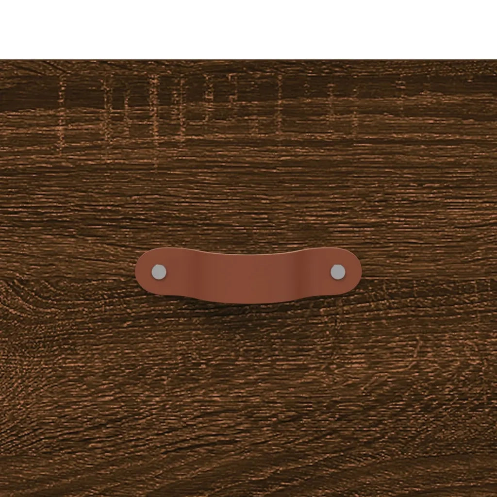 2 pz Tavolini salotto | Tavolino da caff¨¨ | Tavolino da Soggiorno Rovere Marrone 50x50x40 Legno Multistrato