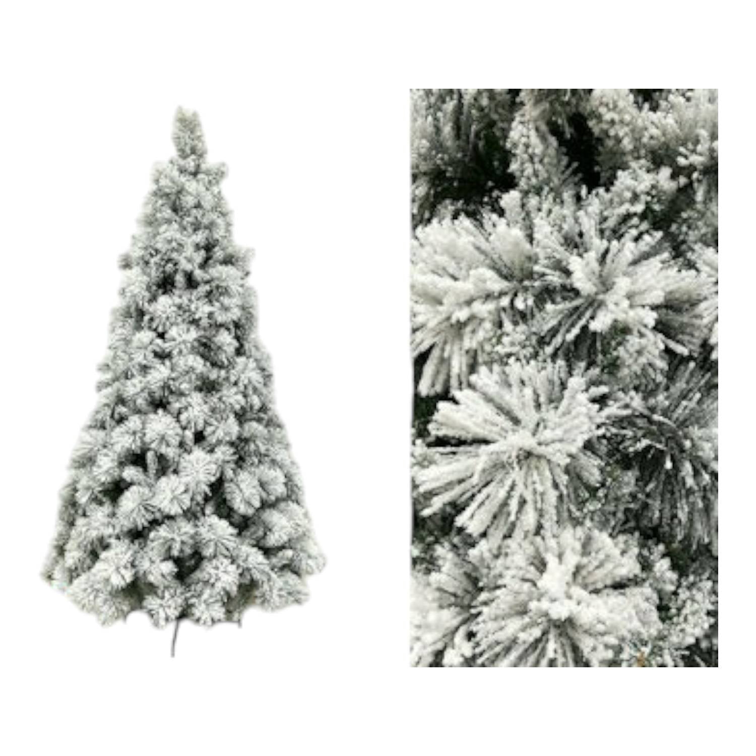 ALBERO DI NATALE INNEVATO MONTE ROSA 180 CM