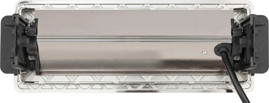 Brennenstuhl 1396200113 Indesk Power Presa Multipla da Tavolo 3 Prese Schuko 2 Porte USB 2,10 A Cavo 2 m colore Argento Nero