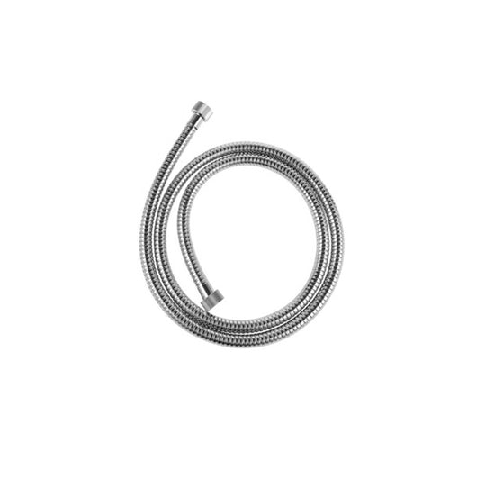 Flessibile doccia da 150 cm in acciaio, cromato