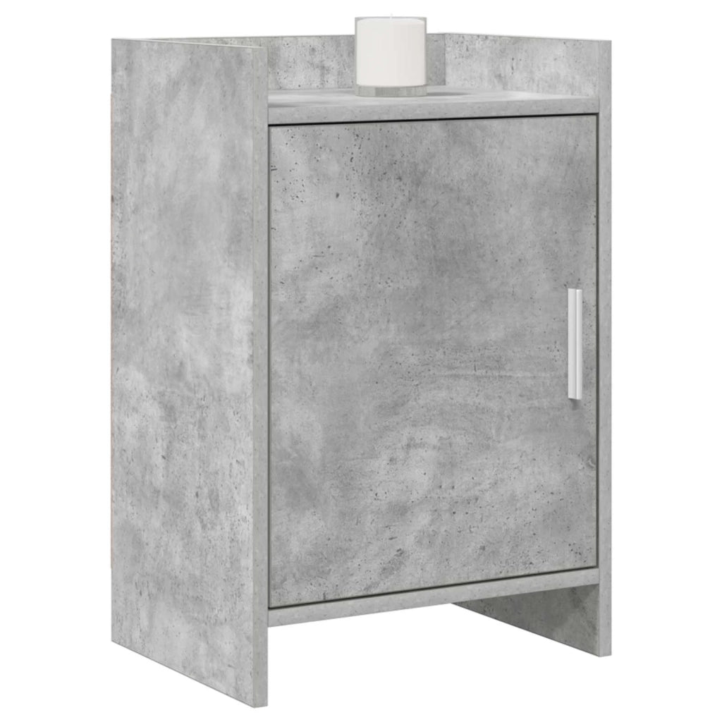 Comodini 2 pcs Grigio Cemento 40 x 30 x 60 cm 8011018