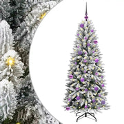 Albero di Natale | Decorazioni natalizie artificiale con 150 LED Bianco 150 cm