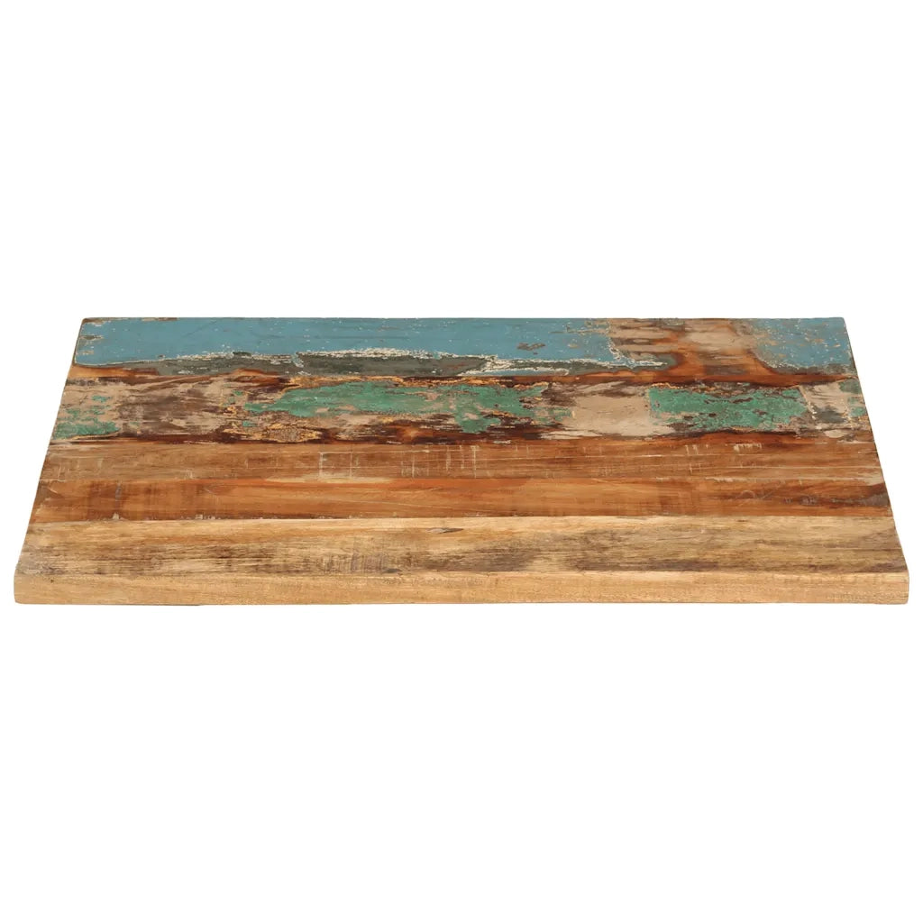 Piano Tavolo | Superficie Tavolo | Piano Scrivania Rettangolare 60x70 cm 25-27 mm Legno di Recupero