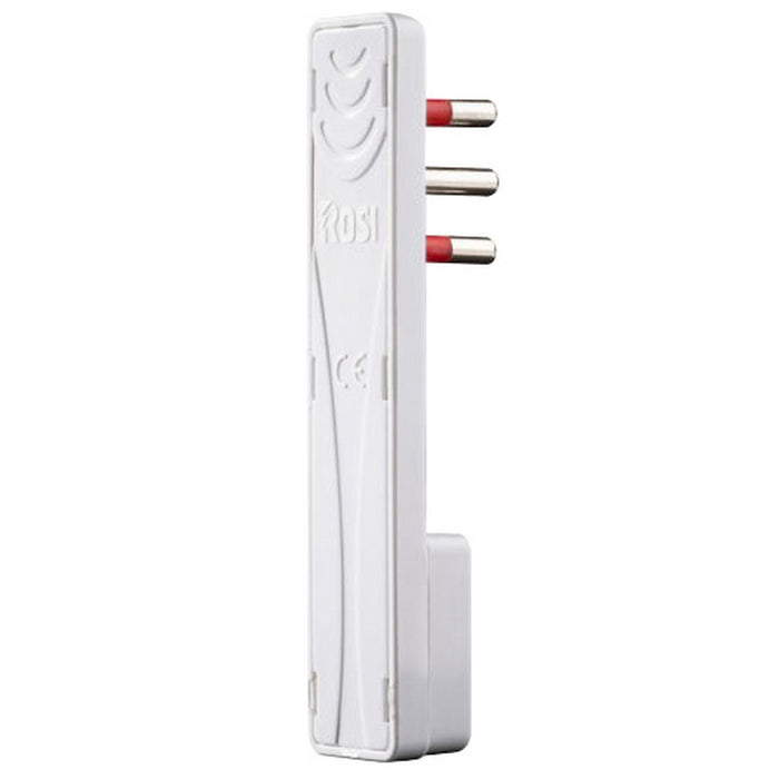 rosi spina 90 ultrapiatta 16a 2poli + terra bianca cod:ferx.15322