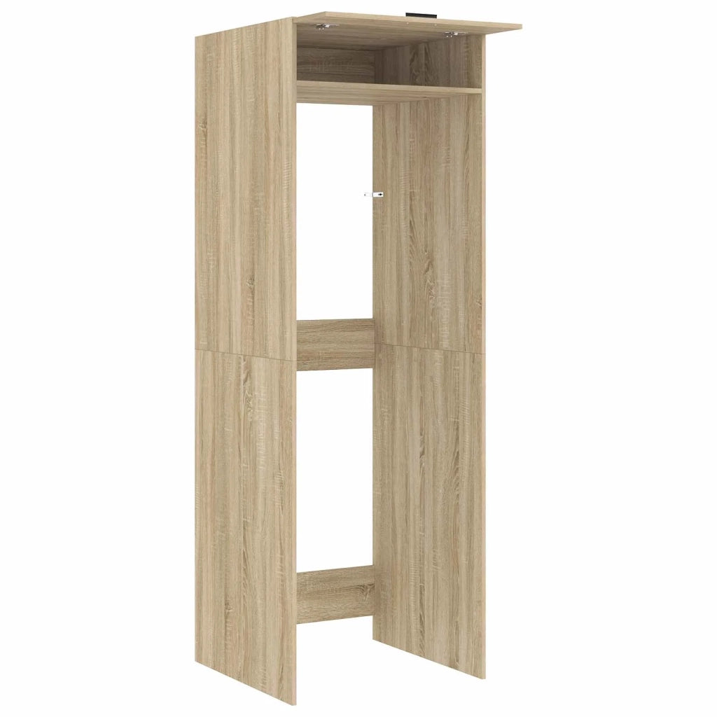 Mobiletto per lavatrice con porta Sonoma 67,5 x 68 x 200 cm 3422786