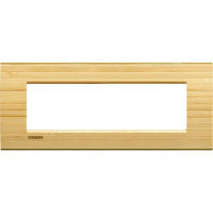 Living Light - Placca 7P Bamboo - LNA4807LBA