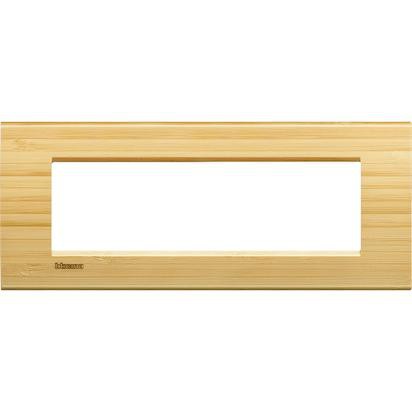 Living Light - Placca 7P Bamboo - LNA4807LBA