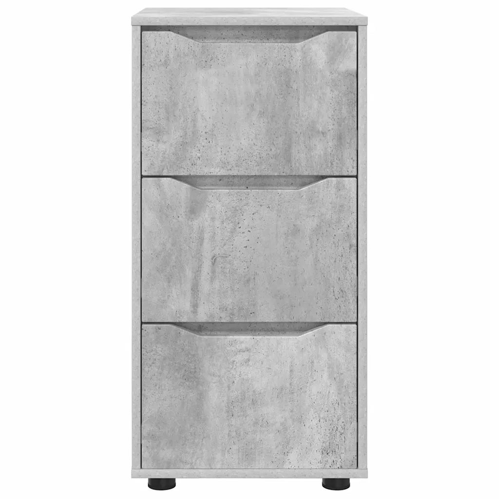 Armadio Grigio cemento 40 x 48 x 81 cm Legno multistrato