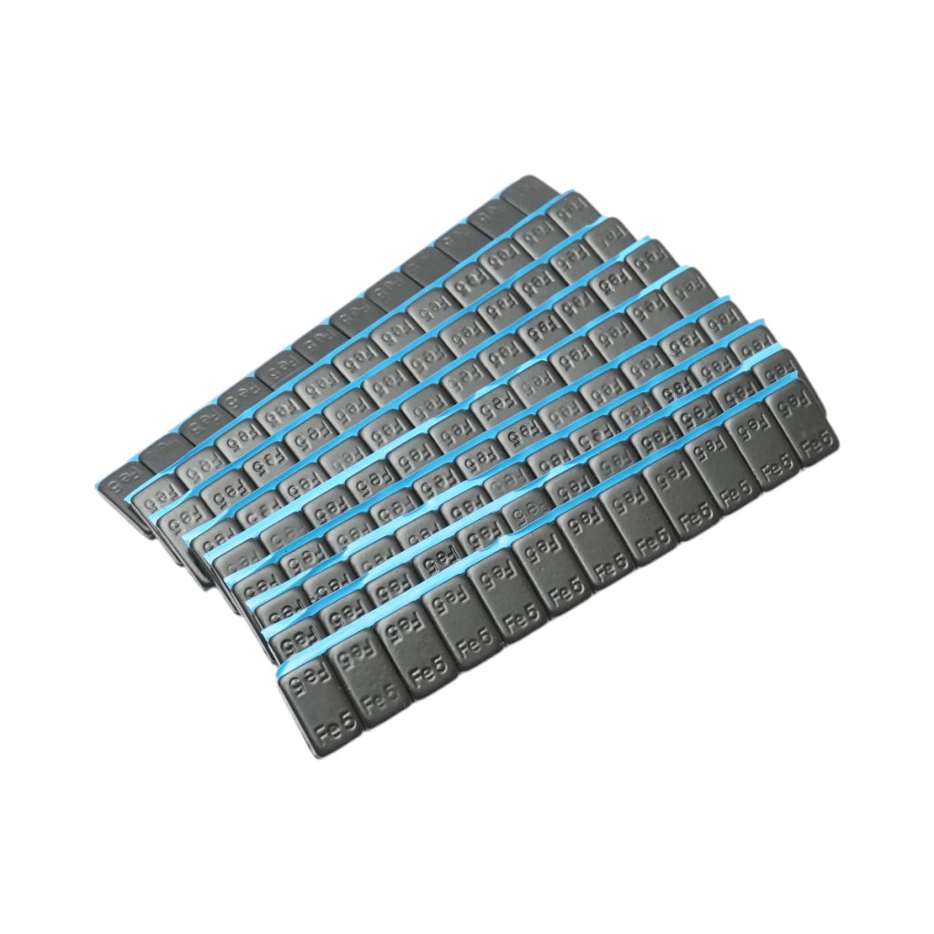 Set di pesi di equilibratura autoadesivi neri da 1500 g (5 g x 300 pezzi)