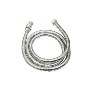 Flessibile da 150 cm in acciaio cromato, doppia aggraffatura