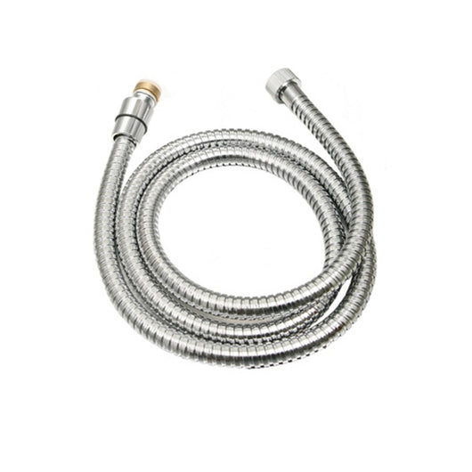 Flessibile da 200 cm in acciaio cromato, doppia aggraffatura