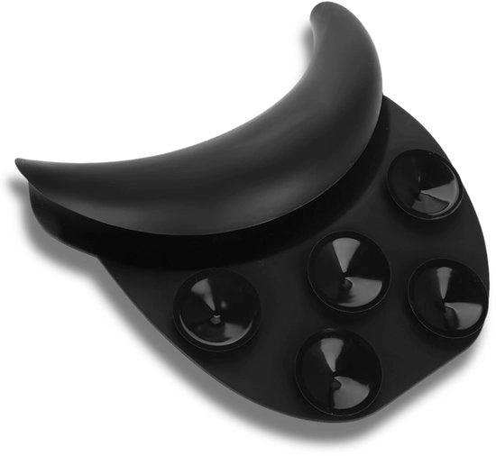 Sfregiatore per Capelli Antiscivolo - Silicone - Universale - Comfortevole - Facile da Pulire - 20x19 cm - Cuscino per la Testa