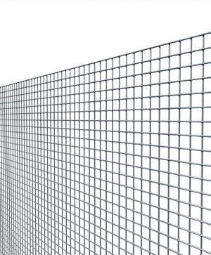 rete per recinzione elettrosaldata zincata maglia mm 12x12 h 60 cm 25 mt cod:ferx.15340