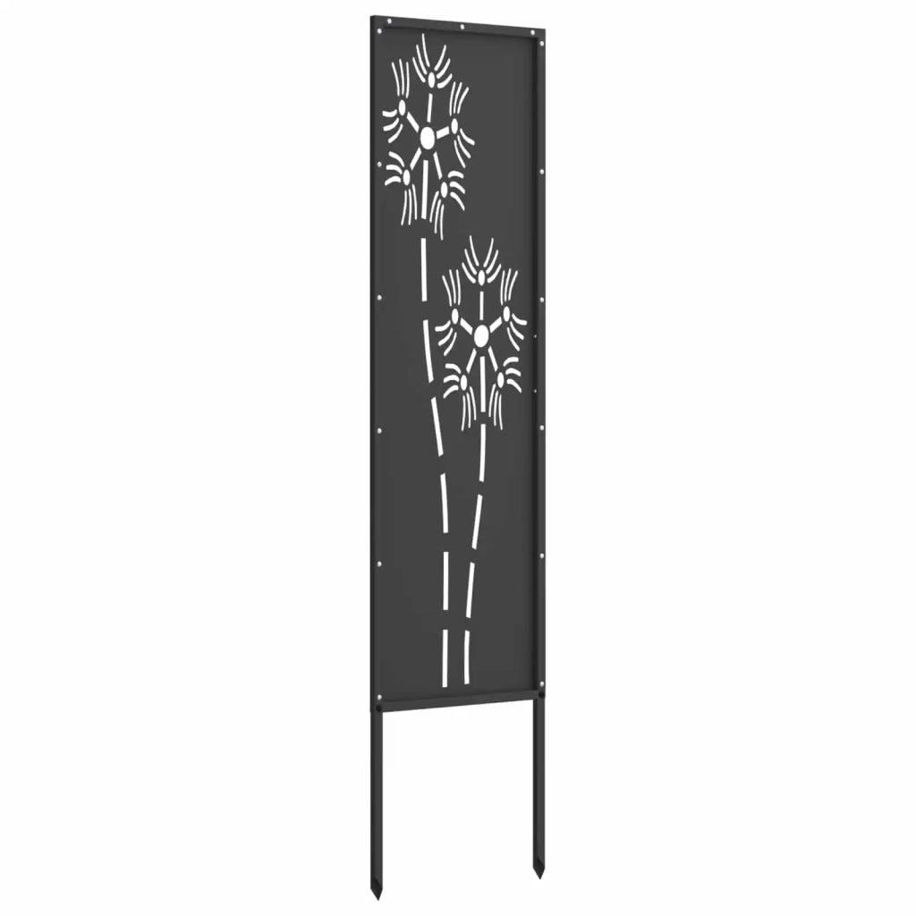 Schermo per privacy in giardino Traforo Nero 32 x 140 cm CFW3208597