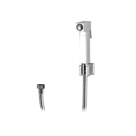 Set doccetta bidet relax sq con doccia quadrata, flessibile e supporto lux