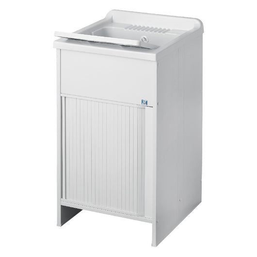 Lavatoio in resina con kit di montaggio 45 x 50