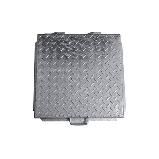 Copricisterna in acciaio zincato 70x70 cm coperchio cisterna vas